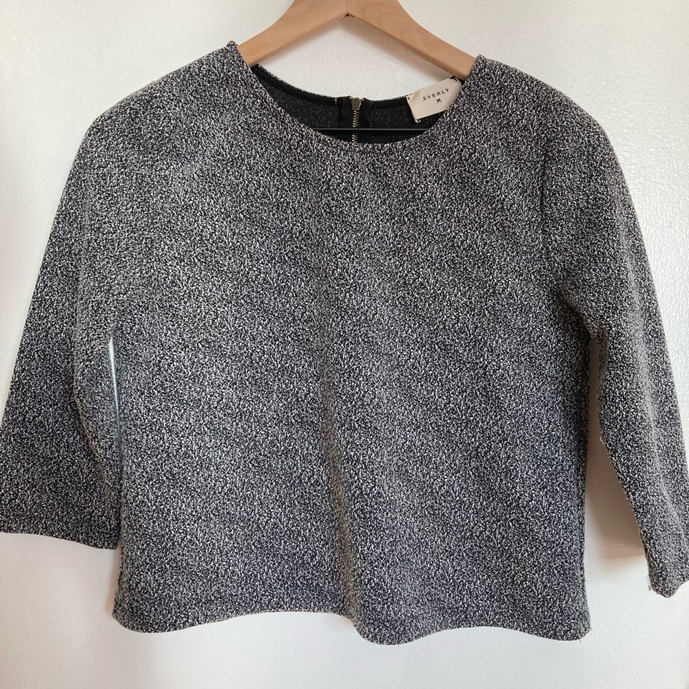 Everly Cropped Crewneck Sweater